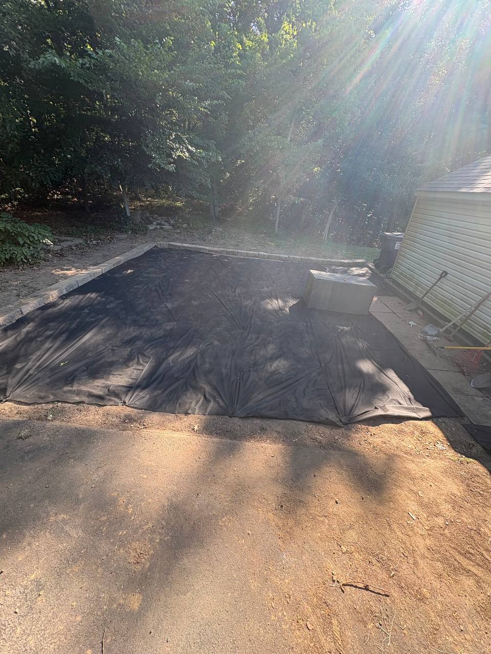 Landscaping project